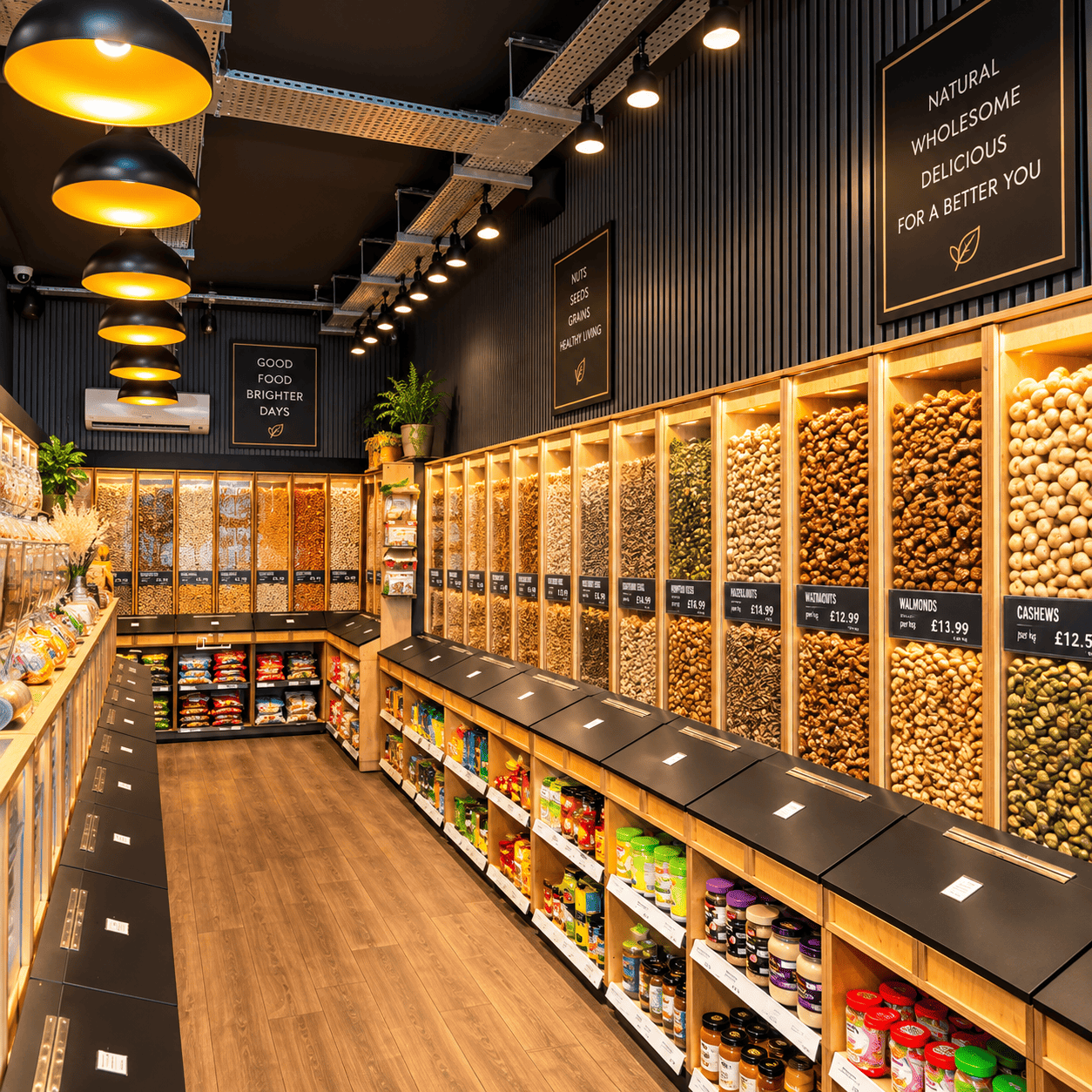 Inside the Dry Fruit Shop store