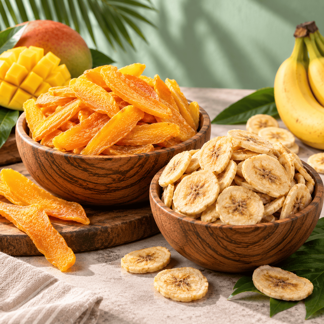 Mango & Banana Strips
